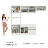 Combo completo de Cocina 270cm Glamy Madesa 11