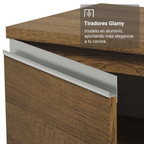 Combo completo de Cocina 270 cm Marrón Glamy Madesa