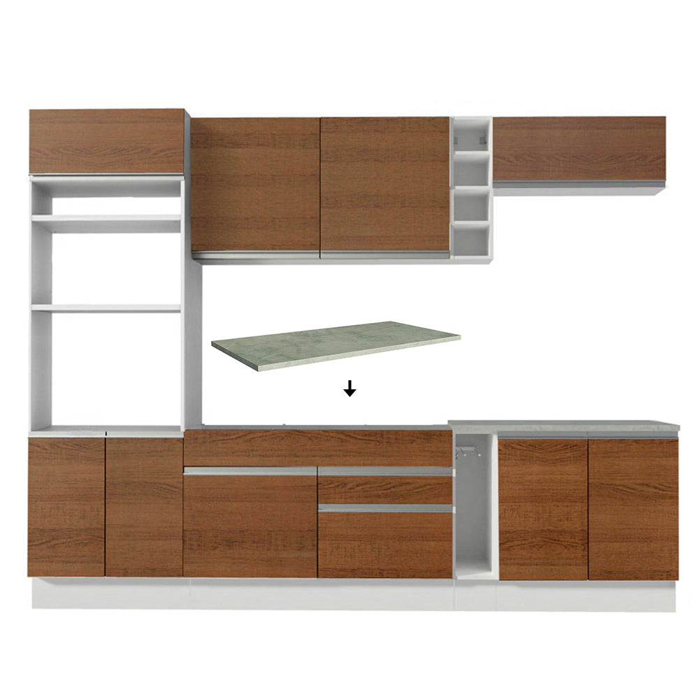 Combo completo de Cocina Madesa Vicenza 290cm BR 12