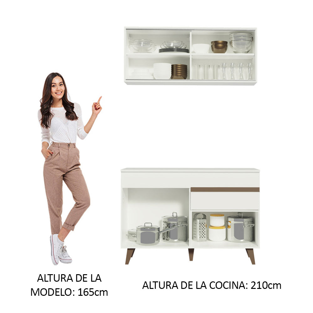 Combo de Cocina 120cm Reims Madesa 01