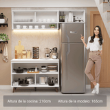 Combo de Cocina Madesa Reims 190cm BB 07