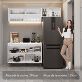 Combo de Cocina Madesa Reims 190cm BB 09