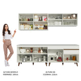 Combo completo de Cocina Madesa Reims 240cm BB 01