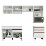 Combo de Cocina 250 cm Reims Blanco 07