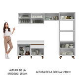 Combo completo de Cocina Madesa Reims 260cm BB 09