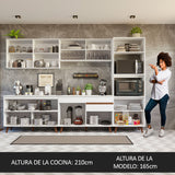 Combo completo de Cocina Madesa Reims 310cm NN