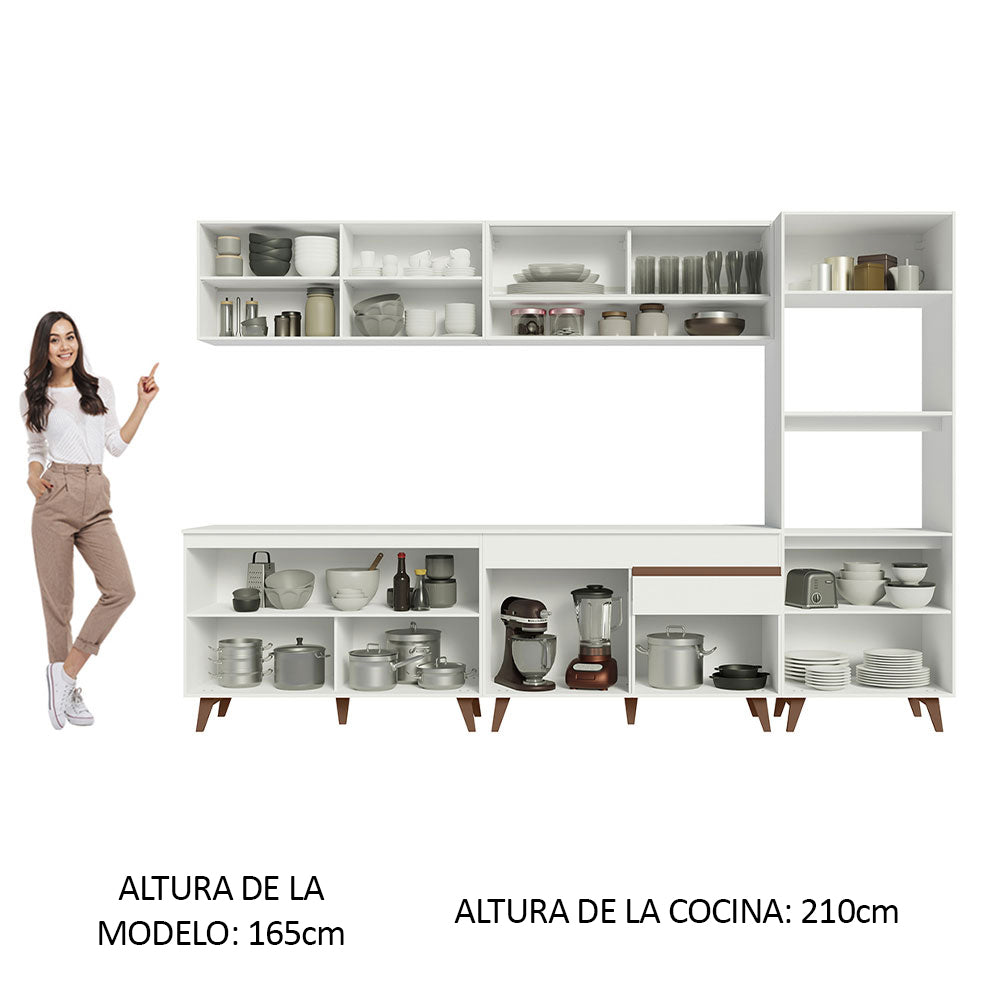 Combo completo de Cocina Madesa Reims 310cm BB 02