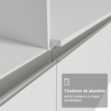 Combo Completo de Cocina 260 cm Blanco Diamante Madesa 02