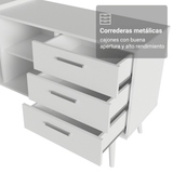 Tocador de Esquina para Maquillaje o Escritorio Madesa BB
