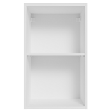 Alacena para Dormitorio 40 cm 2 Nichos Neo Blanco