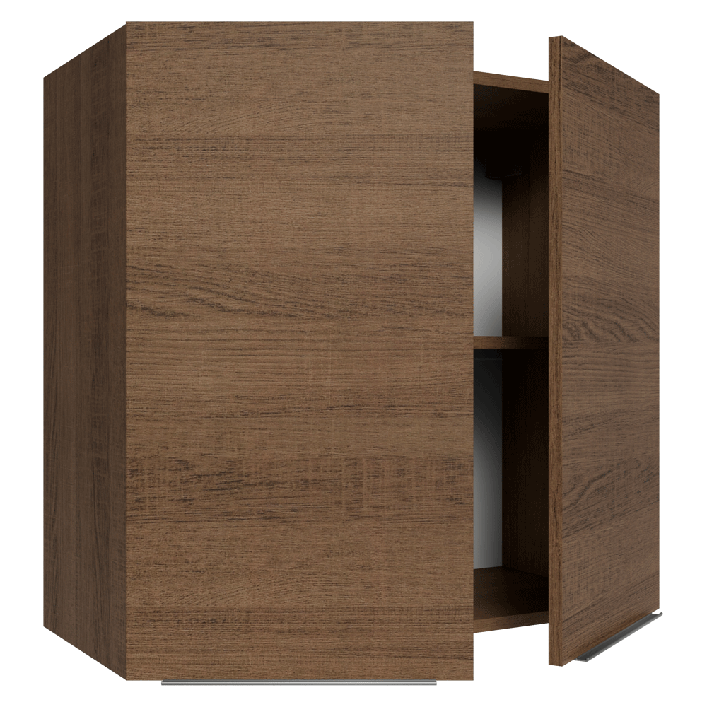 Alacena para Dormitorio 70 cm 2 Puertas Marrón Neo Madesa
