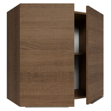 Alacena para Dormitorio 70 cm 2 Puertas Marrón Neo Madesa