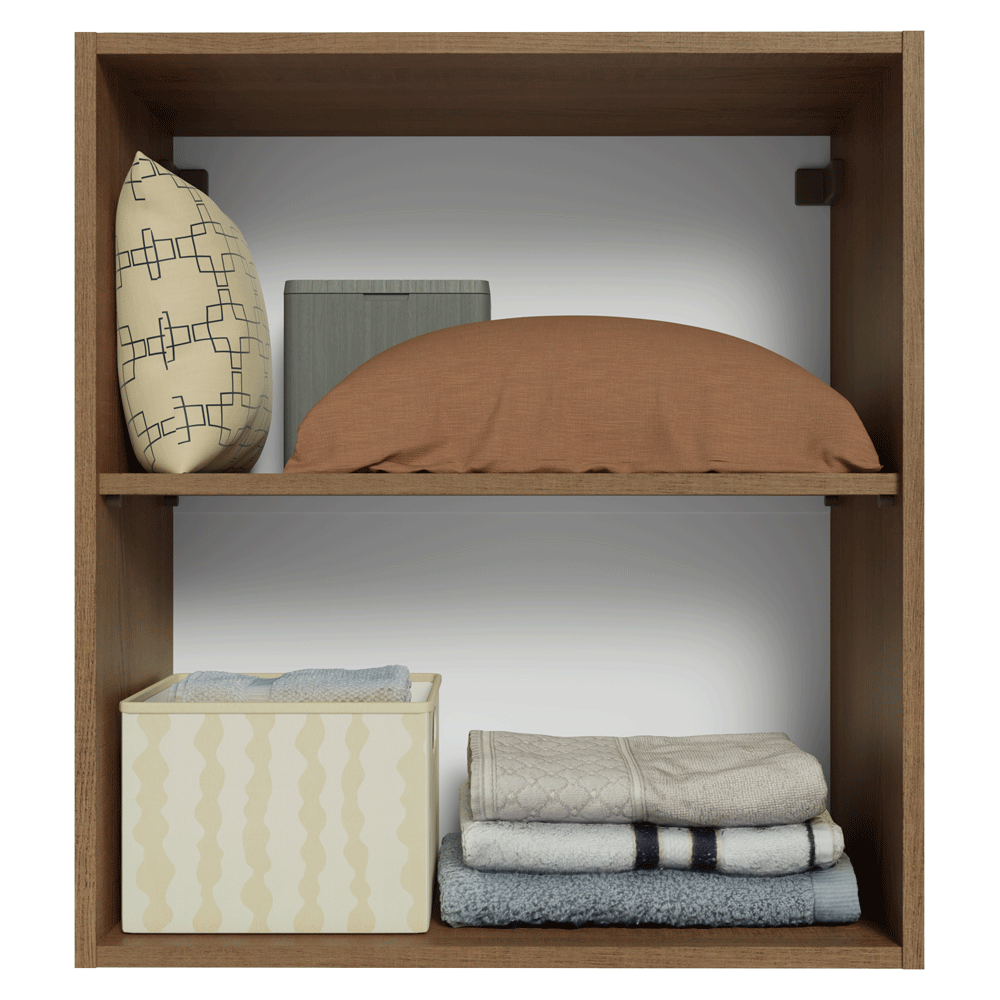 Alacena para Dormitorio 60 cm 1 Puerta Marrón Neo Madesa