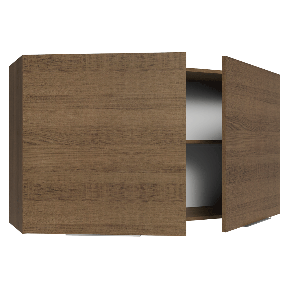 Alacena para Dormitorio 120 cm 2 Puertas Marrón Neo Madesa