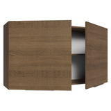 Alacena para Dormitorio 120 cm 2 Puertas Marrón Neo Madesa