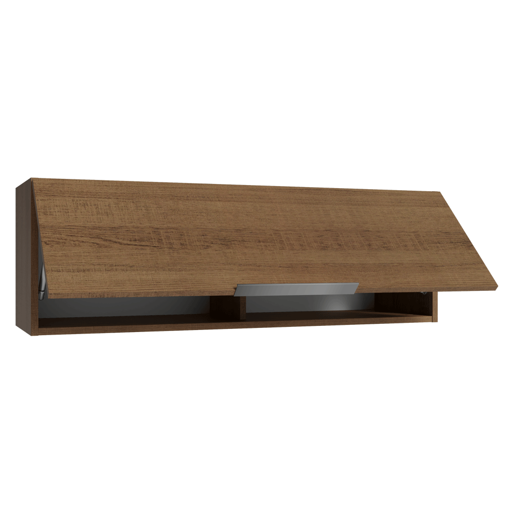 Alacena para Dormitorio 100 cm 1 Puerta Rebatible Marrón Neo Madesa