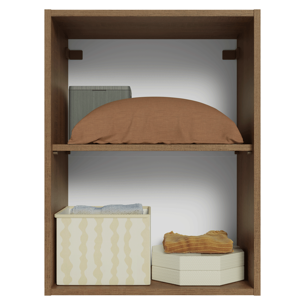 Alacena para Dormitorio 50 cm 1 Puerta Marrón Neo Madesa