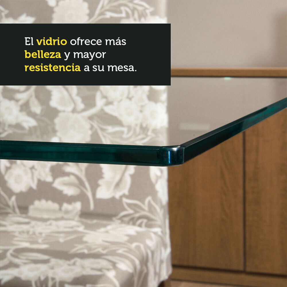 Juego de Comedor con Mesa y 4 Sillas Madesa Dallas MC