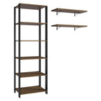 Estante Multiuso para Lavadero 139 cm Marrón/Negro Madesa