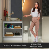 Mueble Modulo Para Baño Gabinete Lavabo Madesa 80cm BB