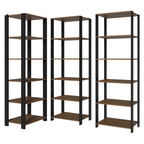 Estante Multiuso para Cocina 177 cm Marrón/Negro Madesa