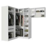 Placard Ropero de Esquina Modulado Madesa Neo 415 cm Blanco