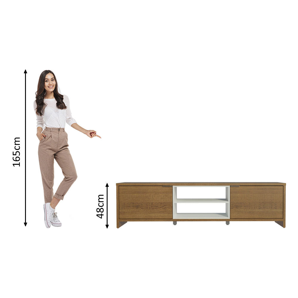Rack para TV Metz Hasta 75 Pulgadas Marrón