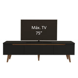 Rack para TV Reims Hasta 75 Pulgadas Negro