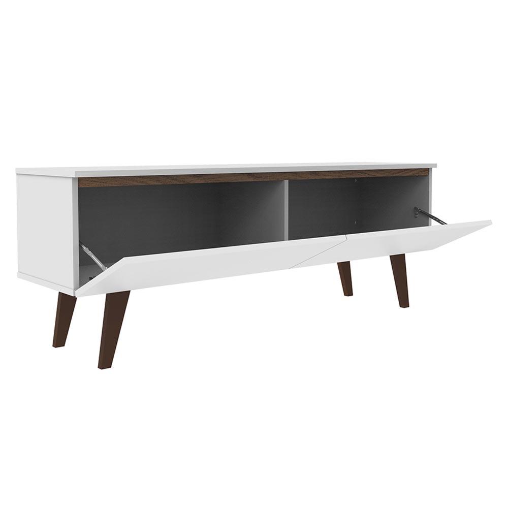 Rack para TV hasta 55 pulgadas 2 Puertas Le Mans Blanco