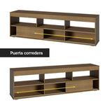 Rack para TV y Panel Hasta 65 Marrón Orlando