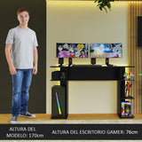 Escritorio a Gamer Negro 9424