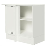 Bajo Mesada Esquinero 100% MDF com Mesada Blanco Smart Madesa