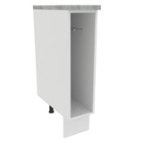 Bajo Mesada Repassador 20 x 60 cm (Con Mesada) para Cocinas Blanco Madesa