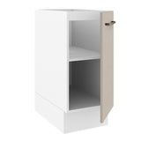 Bajo Mesada Cocina 35 x 60 cm 1 Puerta (Sin Mesada) Blanco/Crema Agata Madesa