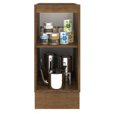 Bajo Mesada Cocina 35 x 60 cm 1 Puerta (Sin Mesada) Marrón/Gris Agata Madesa