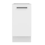 Bajo Mesada 40 cm x 60 cm, 1 Puerta Agata Blanco