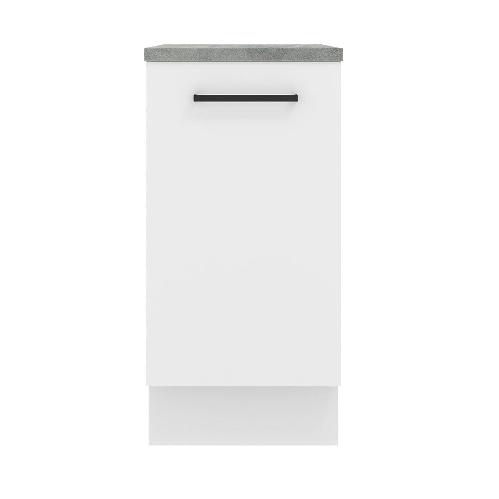 Bajo Mesada 40 cm x 60 cm, 1 Puerta Agata Blanco