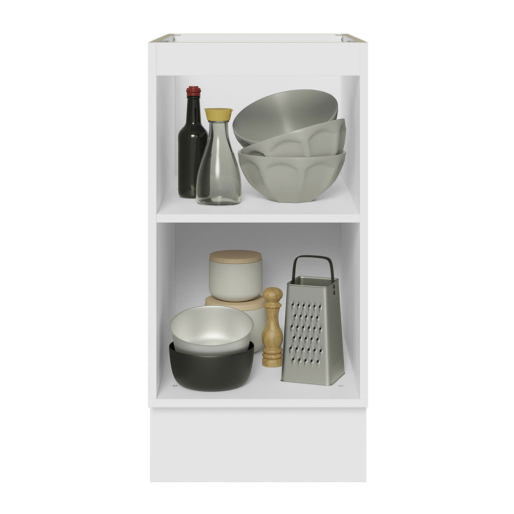 Bajo Mesada Cocina 40 x 60 cm 1 Puerta (Sin Mesada) Blanco Stella Madesa