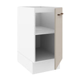 Bajo Mesada Cocina 40 x 60 cm 1 Puerta (Sin Mesada) Blanco/Crema Agata Madesa