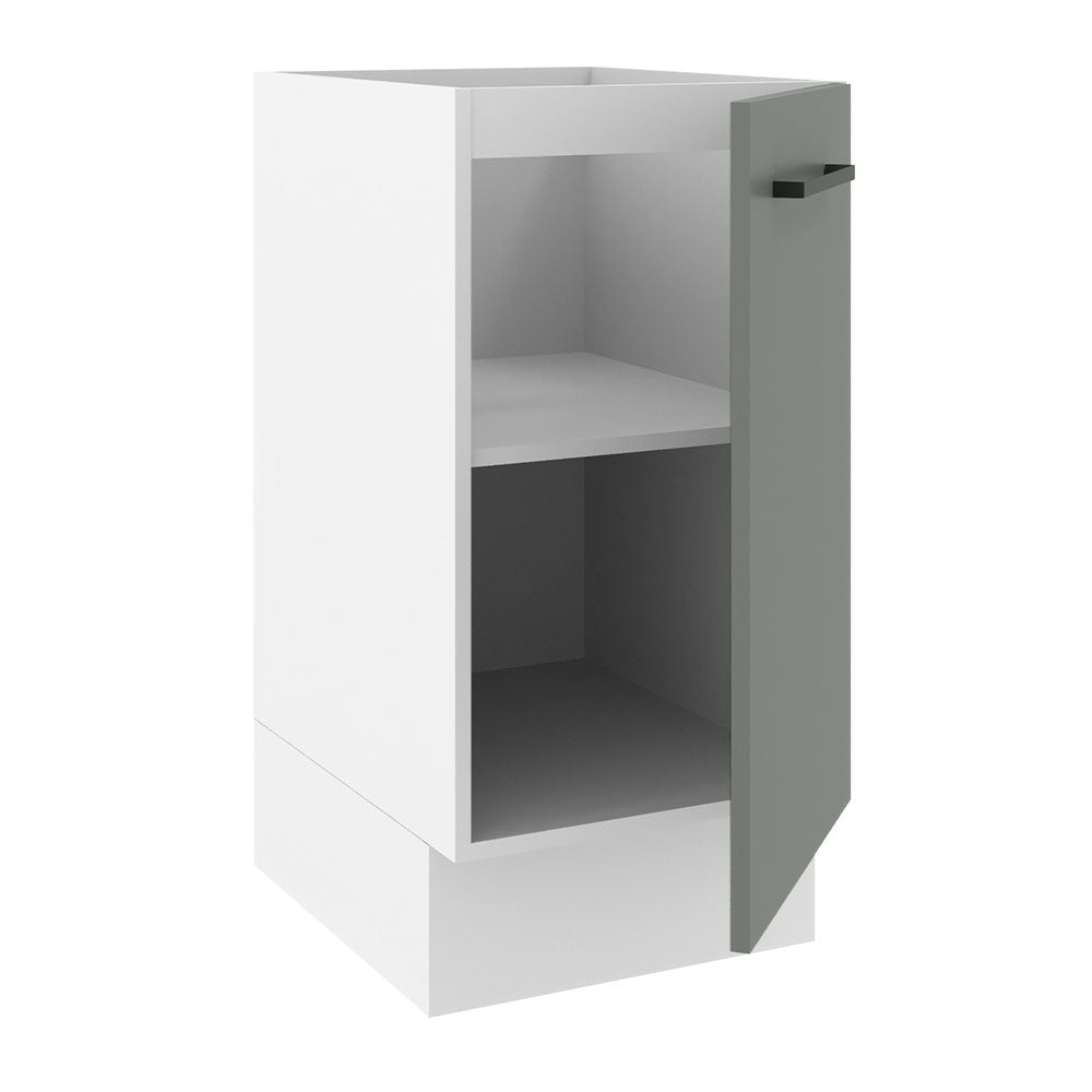 Bajo Mesada 40 cm x 60 cm, 1 Puerta Agata Blanco/Gris