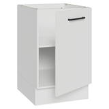 Bajo Mesada 50x60cm 1 Puerta (Sin Mesada) Ágata Blanco