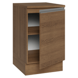 Bajo Mesada 50 x 60cm 1 Puerta (con mesada) Marrón Glamy