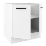 Bajo Mesada Cocina 70 x 60 cm 2 Puertas (Sin Mesada) Blanco Agata Madesa