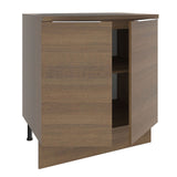 Bajo Mesada 70 cm x 60 cm, 2 Puertas Stella Marrón