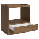 Bajo Mesada para Horno/Microondas 70 x 60 cm 1 Cajón (Sin Mesada) Marrón Madesa