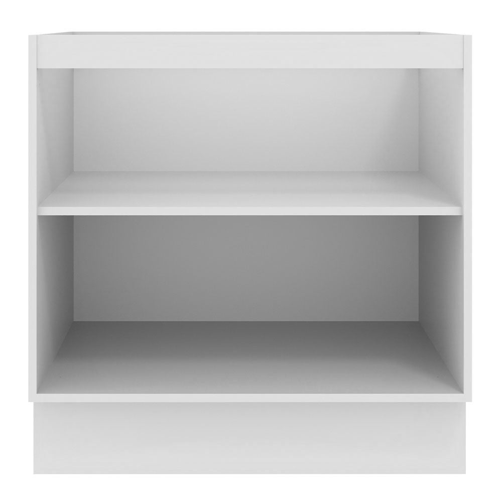 Bajo Mesada 80 cm x 60 cm, 2 Puertas Agata Blanco