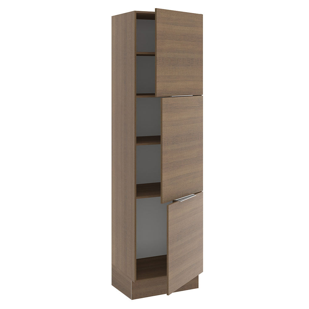 Despensero 60 x 60 cm 3 Puertas Marrón Stella Madesa