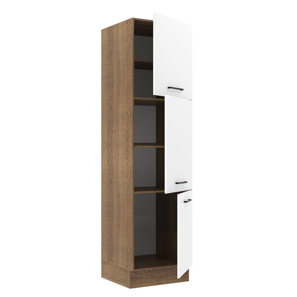 Despensero 60 x 60 cm 3 Puertas Marrón/Blanco Agata Madesa