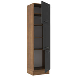 Despensero 60 x 60 cm 3 Puertas Marrón/Negro Agata Madesa