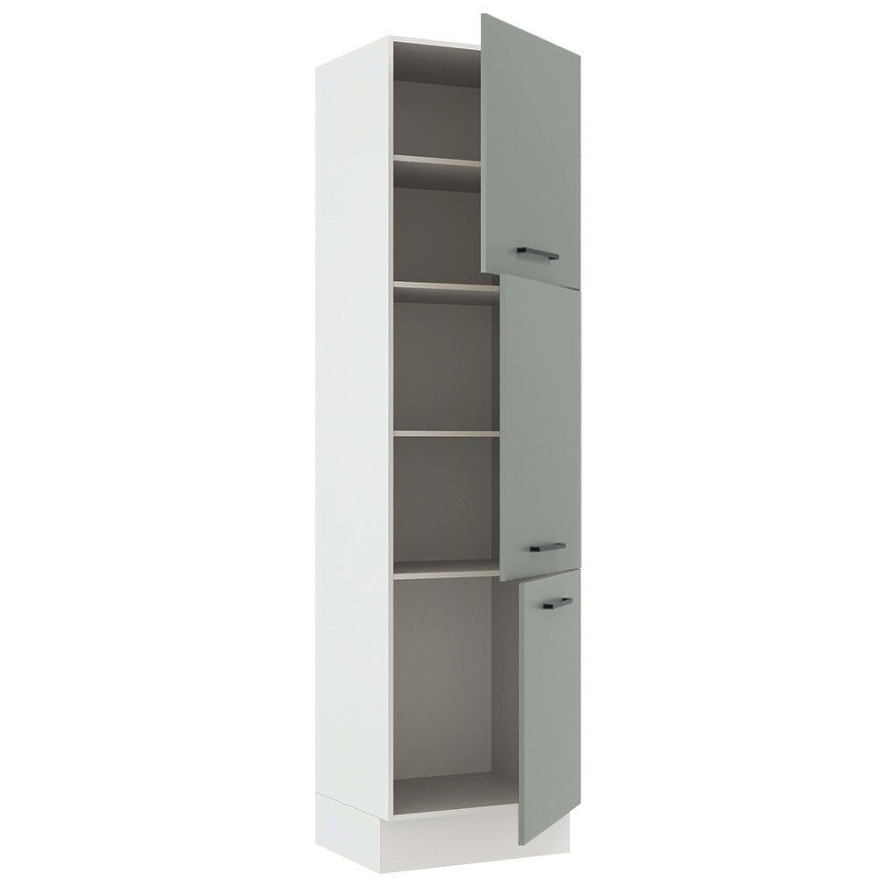 Despensero 60 x 60 cm 3 Puertas Blanco/Gris Agata Madesa